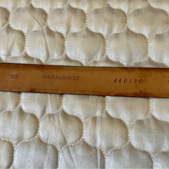 Fullum & Holt Tan Leather Belt (Size 40) - Picture 4 of 5
